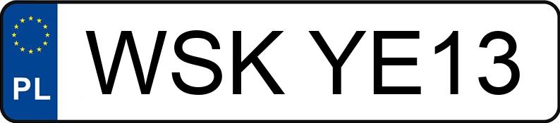 Numer rejestracyjny WSK YE13 posiada OPEL Astra Classic II 1.4 MR`04 E4 Astra Classic II 1.4 MR`04 E4 - WSKYE13 Numer rejestracyjny WSK YE13 posiada OPEL Astra Classic II 1.4 MR`04 E4 Astra Classic II 1.4 MR`04 E4 - WSKYE13