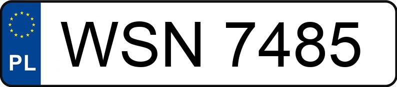 Numer rejestracyjny WSN 7485 posiada URSUS C 360 - WSN7485