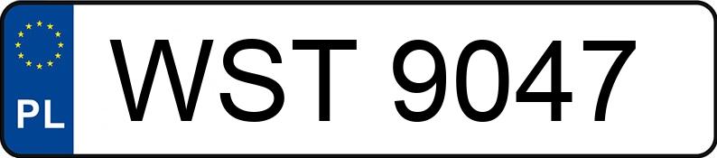 Numer rejestracyjny WST 9047 posiada LANCIA THEMA 2.0 KAT - WST9047