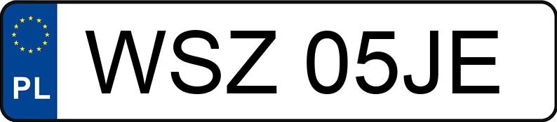 Numer rejestracyjny WSZ 05JE posiada HONDA CIVIC - WSZ05JE Numer rejestracyjny WSZ 05JE posiada HONDA CIVIC - WSZ05JE