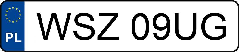 Numer rejestracyjny WSZ 09UG posiada JEEP GRAND CHEROKEE - WSZ09UG