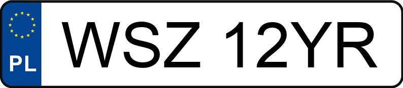 Numer rejestracyjny WSZ 12YR posiada BMW 330D - WSZ12YR