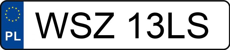 Numer rejestracyjny WSZ 13LS posiada IVECO 29L11 - WSZ13LS