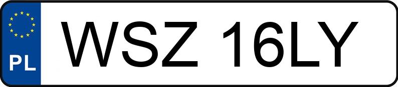 Numer rejestracyjny WSZ 16LY posiada MAZDA 6 - WSZ16LY Numer rejestracyjny WSZ 16LY posiada MAZDA 6 - WSZ16LY