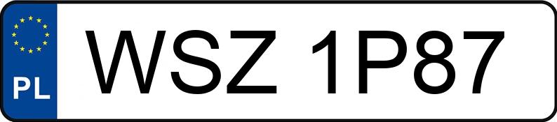Numer rejestracyjny WSZ 1P87 posiada TOYOTA Yaris 1.4 Diesel MR`06 E4 Luna A/C - WSZ1P87