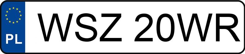 Numer rejestracyjny WSZ 20WR posiada DEUTZ-FAHR AGROTRON X 720 - WSZ20WR