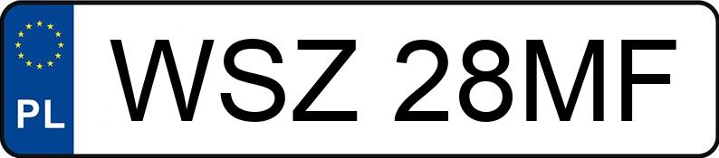 Numer rejestracyjny WSZ 28MF posiada VOLKSWAGEN Passat B6 2.0 TDI MR`05 E4 Trendline DPF DSG - WSZ28MF