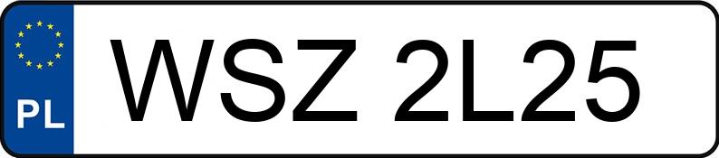 Numer rejestracyjny WSZ 2L25 posiada TOYOTA Avensis Sedan MR`12 E5 Active - WSZ2L25 Numer rejestracyjny WSZ 2L25 posiada TOYOTA Avensis Sedan MR`12 E5 Active - WSZ2L25