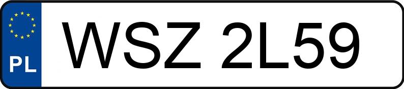 El número de registro WSZ 2L59 tiene VOLVO S60 3.0 T6 MR`11 E5 Summum AWD Aut. - WSZ2L59