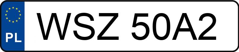 Registreringsnummeret WSZ 50A2 har MERCEDES-BENZ CL 500 MR`06 E4 216 CL 500 MR`06 E4 216 - WSZ50A2