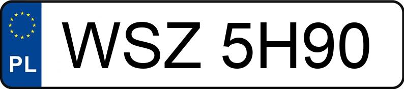 Numer rejestracyjny WSZ 5H90 posiada BMW 320i Coupe Kat. E36 320i Coupe Kat. E36 - WSZ5H90 Numer rejestracyjny WSZ 5H90 posiada BMW 320i Coupe Kat. E36 320i Coupe Kat. E36 - WSZ5H90