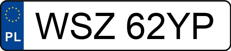 Numer rejestracyjny WSZ 62YP posiada DAEWOO / FSO Matiz 0.8 Kat. MR`98 S - WSZ62YP