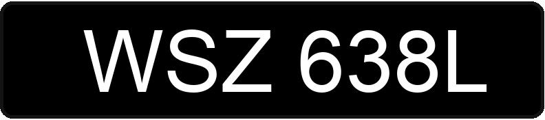 Numer rejestracyjny WSZ 638L posiada FSO MOTOR POLONEZ CARO 1.6 KAT - WSZ638L