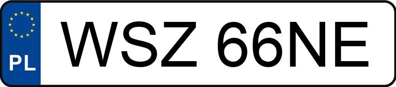 Numer rejestracyjny WSZ 66NE posiada VOLKSWAGEN Passat GP 1.9 TDI MR`00 E3 Trendline - WSZ66NE