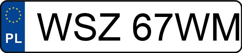 Registreringsnumret WSZ 67WM har URSUS C 360 - WSZ67WM