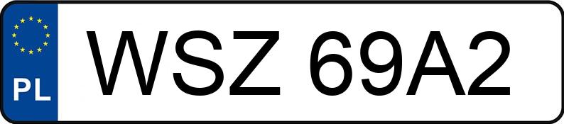 Numer rejestracyjny WSZ 69A2 posiada AUDI A5 Coupe 2.0 TDi MR`12 E5 B8 clean diesel Multitronic - WSZ69A2