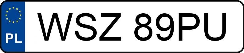 Numer rejestracyjny WSZ 89PU posiada CITROEN Xsara Picasso 1.6 HDI MR`04 E4 SX Pack - WSZ89PU