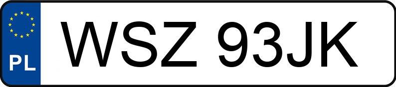 Numer rejestracyjny WSZ 93JK posiada VOLKSWAGEN POLO - WSZ93JK Numer rejestracyjny WSZ 93JK posiada VOLKSWAGEN POLO - WSZ93JK