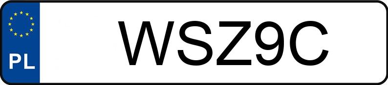 Numer rejestracyjny WSZ 9C posiada OPEL Kadett E 1.6 Diesel LS Caravan - WSZ9C