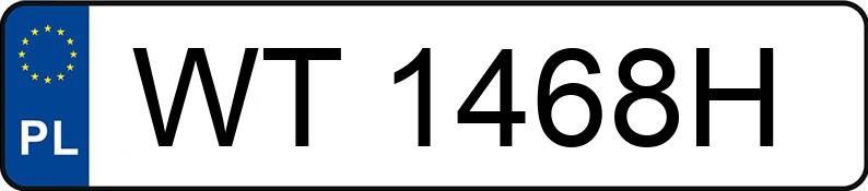 Numer rejestracyjny WT 1468H posiada TOYOTA TOYOTA YARIS - WT1468H Numer rejestracyjny WT 1468H posiada TOYOTA TOYOTA YARIS - WT1468H