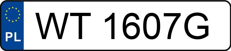 Numer rejestracyjny WT 1607G posiada CUPRA FORMENTOR - WT1607G