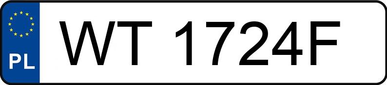 Numer rejestracyjny WT 1724F posiada BMW 316 Diesel MR`16 E6 F30 M Sport Steptronic - WT1724F Numer rejestracyjny WT 1724F posiada BMW 316 Diesel MR`16 E6 F30 M Sport Steptronic - WT1724F
