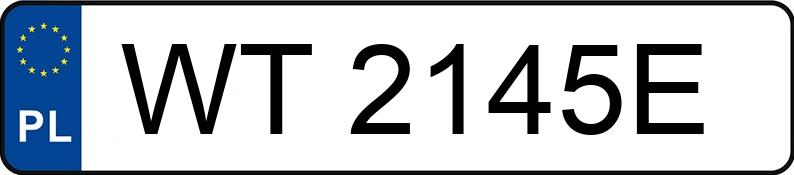 Numer rejestracyjny WT 2145E posiada CUPRA FORMENTOR - WT2145E