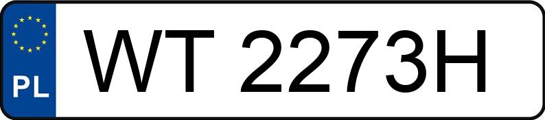 Numer rejestracyjny WT 2273H posiada AUDI Q7 - WT2273H Numer rejestracyjny WT 2273H posiada AUDI Q7 - WT2273H