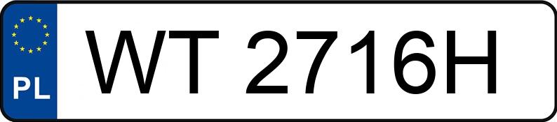 Numer rejestracyjny WT 2716H posiada JAECOO Jaecoo 7 1.6 MJD MR`24 E6e Urban - WT2716H