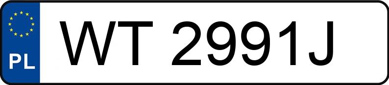 Numer rejestracyjny WT 2991J posiada VOLVO S60 - WT2991J
