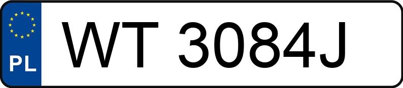 Numer rejestracyjny WT 3084J posiada FORD MONDEO - WT3084J Numer rejestracyjny WT 3084J posiada FORD MONDEO - WT3084J