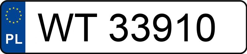 Numer rejestracyjny WT 33910 posiada TOYOTA Celica Liftback Kat. GTi - WT33910