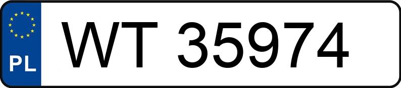 Numer rejestracyjny WT 35974 posiada SEAT Toledo 1.9 TDI MR`05 E4 5P2 Reference - WT35974