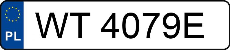 Numer rejestracyjny WT 4079E posiada BMW 3 - WT4079E Numer rejestracyjny WT 4079E posiada BMW 3 - WT4079E