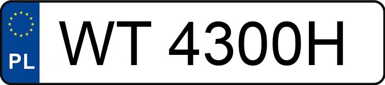 Numer rejestracyjny WT 4300H posiada VOLKSWAGEN Scirocco 1.8 GT - WT4300H