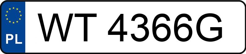 Numer rejestracyjny WT 4366G posiada TOYOTA Avensis Sedan MR`12 E5 Active - WT4366G Numer rejestracyjny WT 4366G posiada TOYOTA Avensis Sedan MR`12 E5 Active - WT4366G
