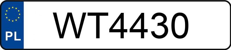 Numer rejestracyjny WT 4430 posiada BMW Enduro G 650 G - WT4430
