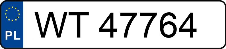 Numer rejestracyjny WT 47764 posiada BMW 730D - WT47764 Numer rejestracyjny WT 47764 posiada BMW 730D - WT47764
