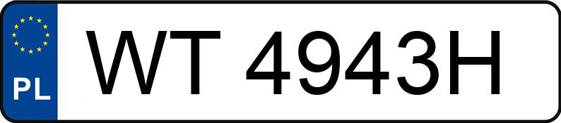 Numer rejestracyjny WT 4943H posiada VOLKSWAGEN Polo IV 1.4 MR`05 E4 Sportline - WT4943H