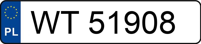Numer rejestracyjny WT 51908 posiada PEUGEOT 807 - WT51908 Numer rejestracyjny WT 51908 posiada PEUGEOT 807 - WT51908