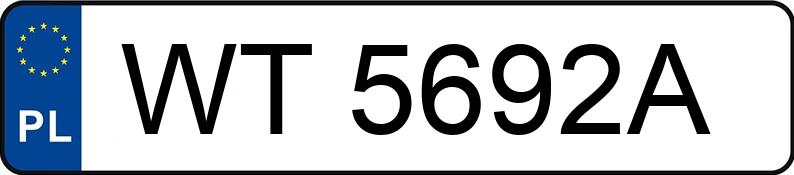 Numer rejestracyjny WT 5692A posiada HYUNDAI I30 - WT5692A Numer rejestracyjny WT 5692A posiada HYUNDAI I30 - WT5692A