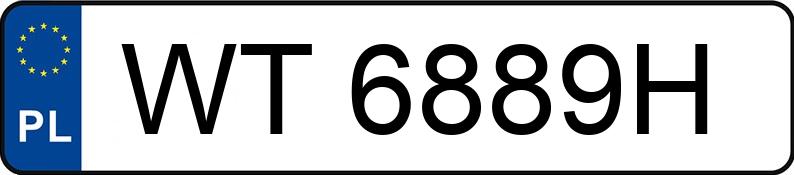 Numer rejestracyjny WT 6889H posiada TOYOTA ProAce City Verso 1.2 MR`24 E6EA 2.2t Family S&S - WT6889H