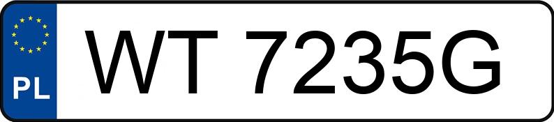 Numer rejestracyjny WT 7235G posiada MERCEDES-BENZ C 180 - WT7235G