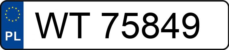 Numer rejestracyjny WT 75849 posiada BMW 520i MR`10 E5 F10 520i MR`10 E5 F10 - WT75849 Numer rejestracyjny WT 75849 posiada BMW 520i MR`10 E5 F10 520i MR`10 E5 F10 - WT75849