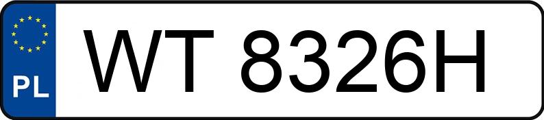 Numer rejestracyjny WT 8326H posiada MERCEDES-BENZ GLA 200 - WT8326H