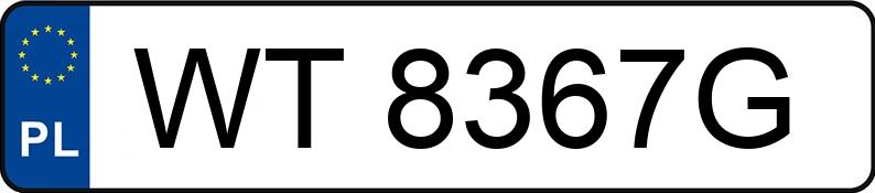 Numer rejestracyjny WT 8367G posiada BMW 318D - WT8367G Numer rejestracyjny WT 8367G posiada BMW 318D - WT8367G