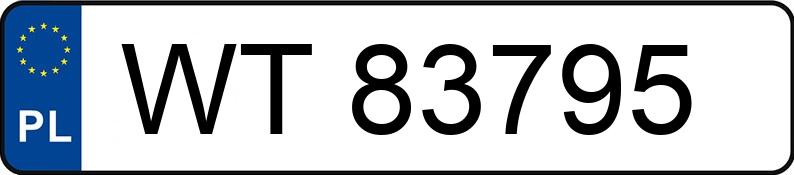 Numer rejestracyjny WT 83795 posiada MERCEDES-BENZ GLS 350 D 4MATIC - WT83795