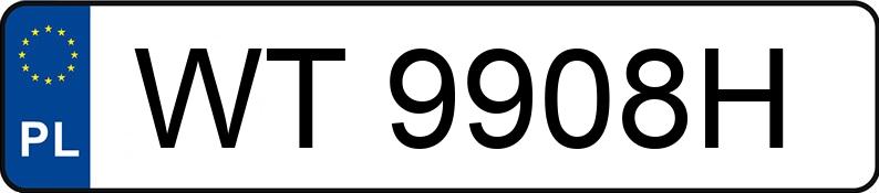 Numer rejestracyjny WT 9908H posiada MERCEDES-BENZ 190 1.8 - WT9908H