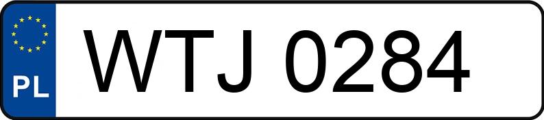 Numer rejestracyjny WTJ 0284 posiada FSO POLONEZ 1.6 CARO - WTJ0284