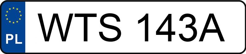 Numer rejestracyjny WTS 143A posiada MERCEDES-BENZ E 230 Kat. 210 Classic - WTS143A